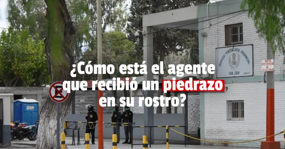 Se conoció el estado de salud del agente penitenciario que sufrió el ataque de un reo 