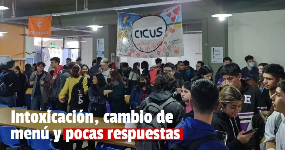 UNSJ: tras la intoxicación masiva de alumnos en el comedor de Exactas estudiantes piden medidas 