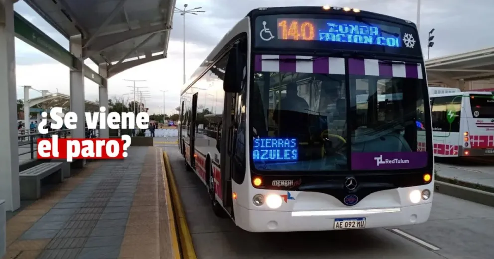 Paro de colectivos: tras varias horas continúa la audiencia