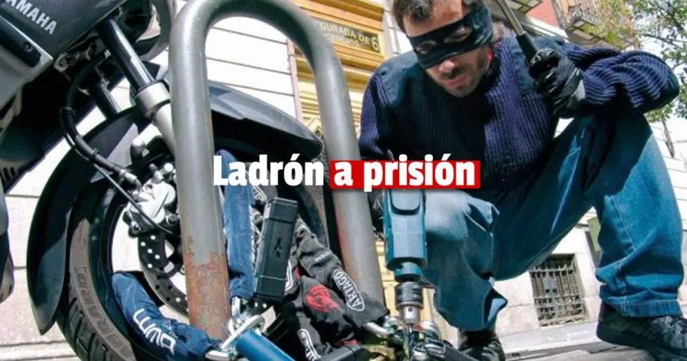 Condenaron a dos ladrones que robaron una moto en Rawson 
