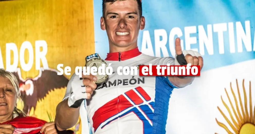 Emiliano Contreras, el primer sanjuanino campeón del Campeonato Panamericano de Ruta