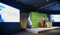 Hidrogeno Verde: la gobernadora Arabela Carreras expone el proyecto en España.
