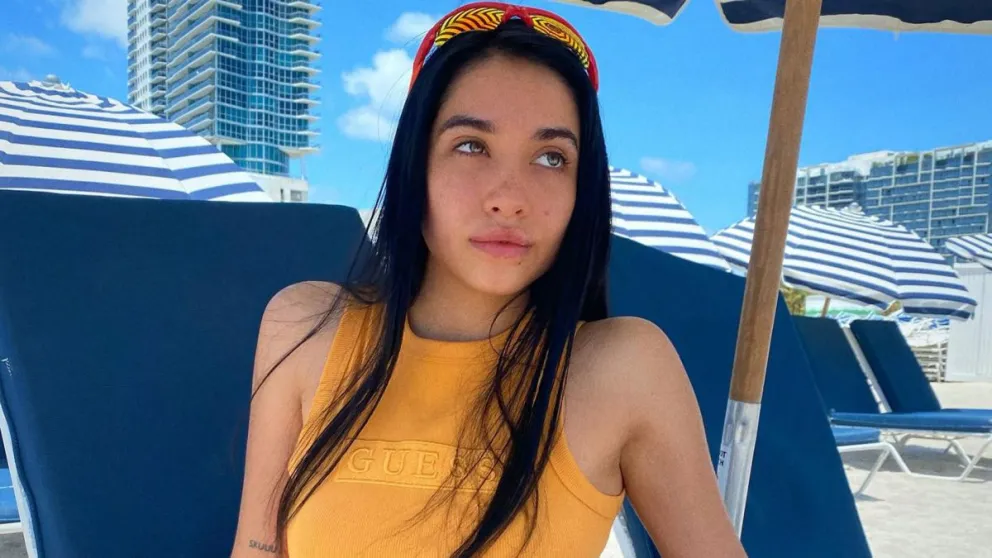 María Becerra reaccionó con un picante posteo luego que se filtrara un video de su ex con la China Suárez