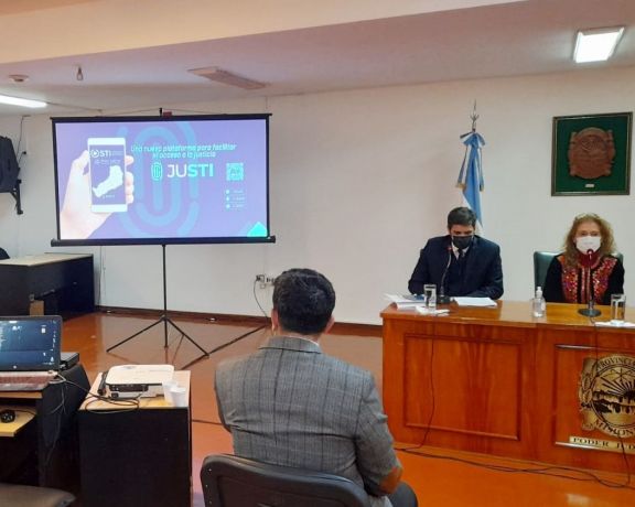 Presentaron Justi, la nueva aplicación del Poder Judicial de Misiones