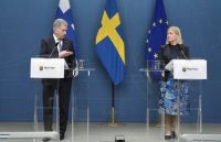 Suecia y Finlandia presentarán mañana sus solicitudes de ingreso a la OTAN