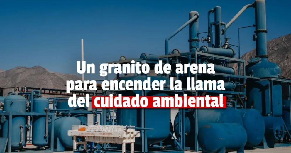 Se inauguró la primera planta de reutilización de aceites minerales en desuso 