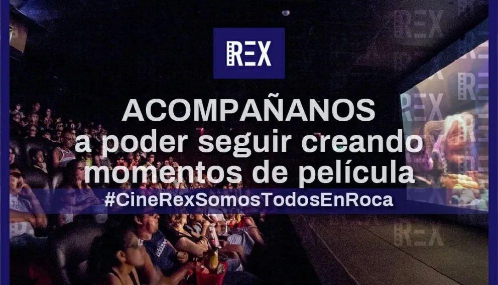 Masivo respaldo de la comunidad roquense para que el cine siga trabajando en Roca