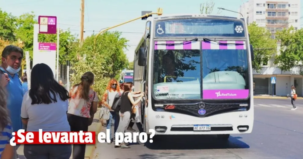 Paro de colectivos: este jueves se levantaría la medida