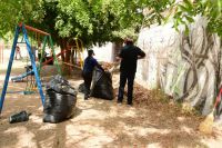 Rescatan el parque "La Escondida” del fraccionamiento Ribera de Tamazula en Culiacán