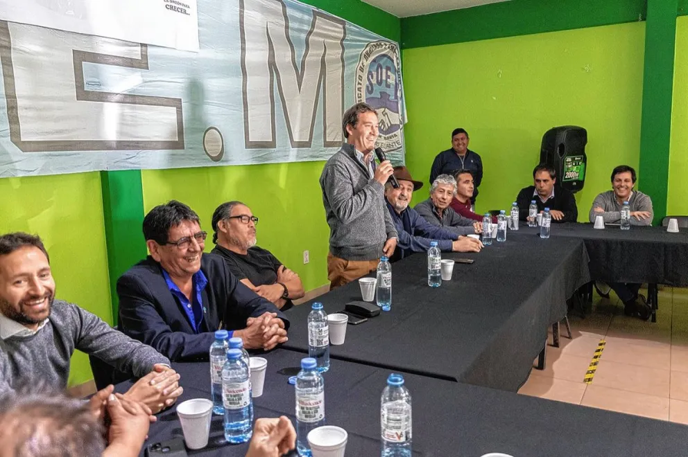 El intendente se reunió con la nueva comisión directiva del SOEM