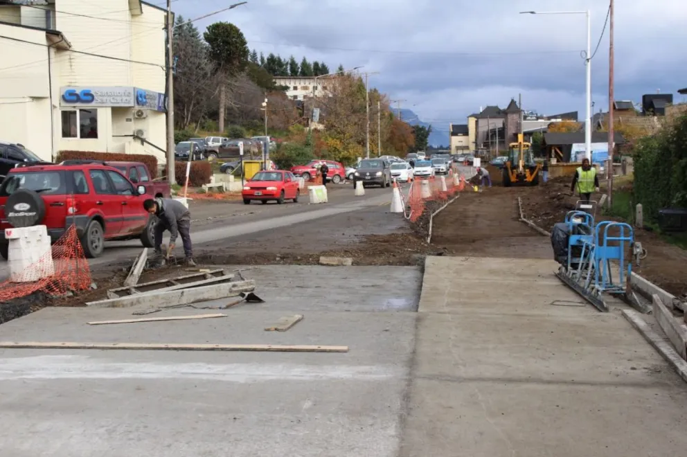 Avanza la obra de Avenida Bustillo