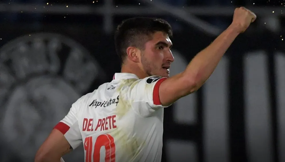 El Pincha se aseguró el primer puesto: mirá el golazo del rionegrino Del Prette en Brasil
