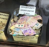 De no creer: en Europa se venden billetes argentinos por centavos como “souvenir”