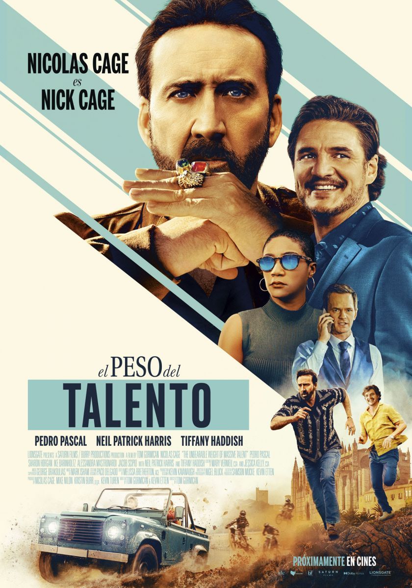 Crítica de “El peso del talento”, la divertida comedia de acción con Nicolas Cage y Pedro Pascal