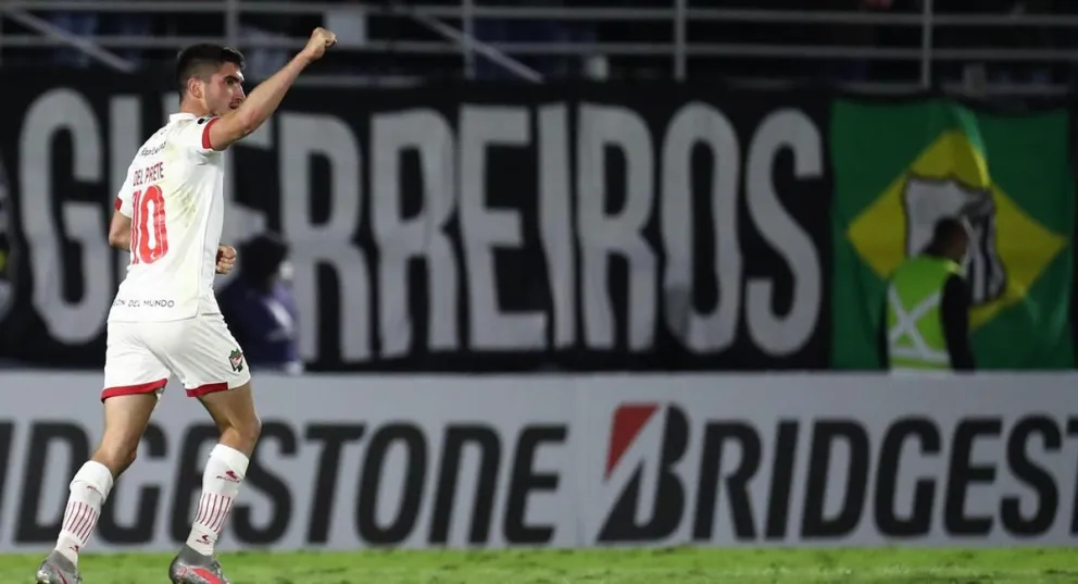 Por si no lo viste: el golazo del cipoleño Del Prete que le dio la victoria a Estudiantes