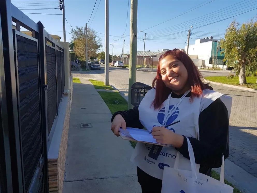 Hay 8 mil censistas recorriendo los distintos hogares en todo el territorio chubutense