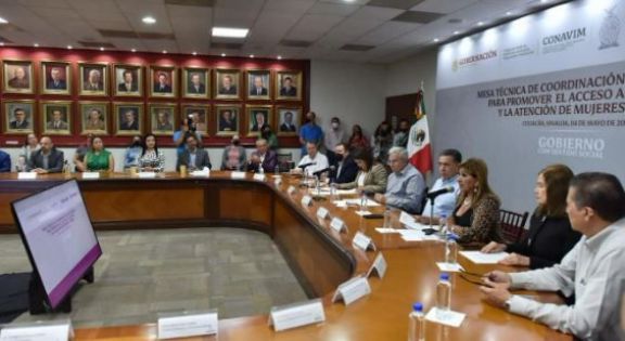      Mesa Técnica de Coordinación Institucional para Promover el Acceso a la Justicia y la Atención de Mujeres y Niñas del Gobierno de Sinaloa.